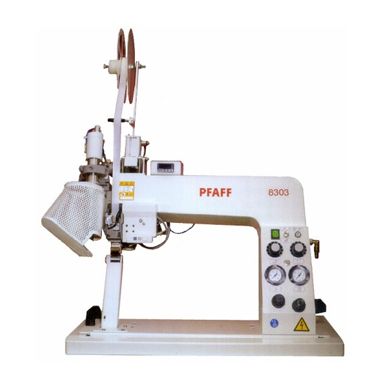 Pfaff Industrial 8303 Manuales