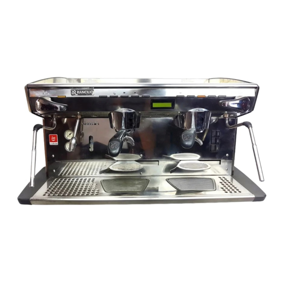 Rancilio CLASSE 8 DE Manual De Instrucciones