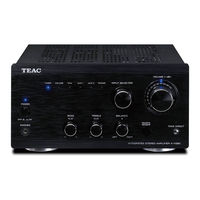 Teac A-H380 Manual Del Usuario