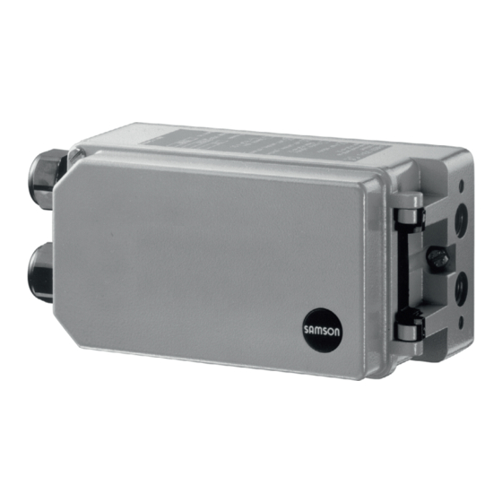 Samson 3730-0 Instrucciones De Montaje Y Servicio