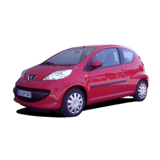 PEUGEOT 107 Manual