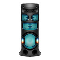 Sony MHC-V81D Manual De Instrucciones