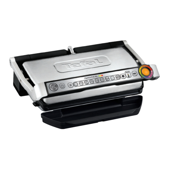 TEFAL OptiGrill+XL Serie Manuales