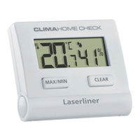 LaserLiner ClimaHome-Check Manual De Instrucciones