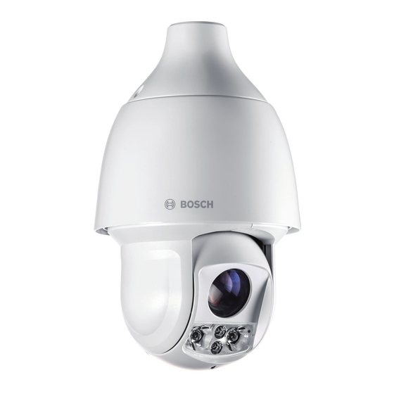 Bosch AUTODOME IP starlight 5000i IR Guia De Instalacion