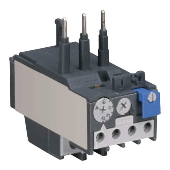 ABB TA25DU Instrucciones De Montaje