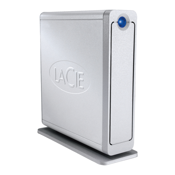 LaCie Unidad d2 SATA II 3 Gbits Manual Del Usuario