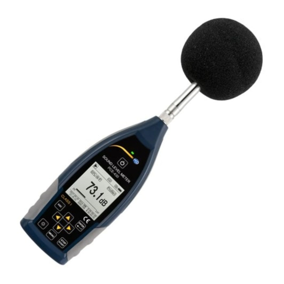 PCE Instruments PCE-428 Manual De Instrucciones