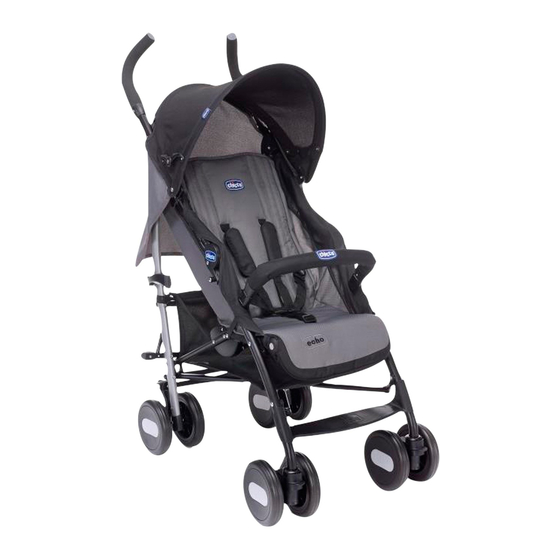 Chicco echo Instrucciones De Uso