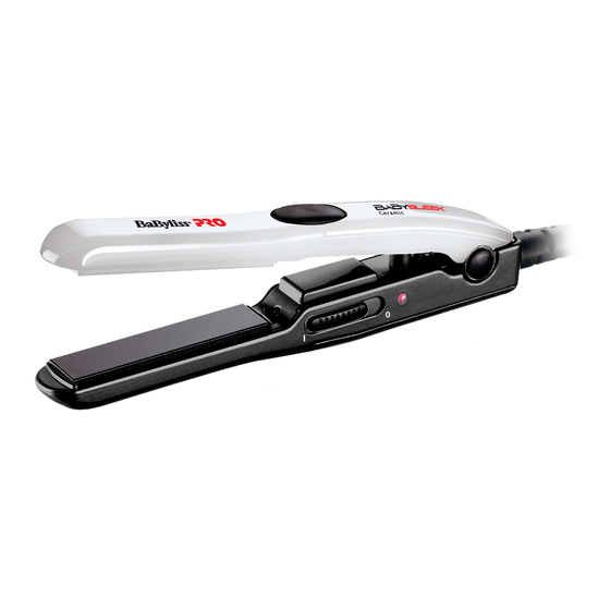 BaByliss PRO BABYSLEEK BAB2050E Manual Del Usuario