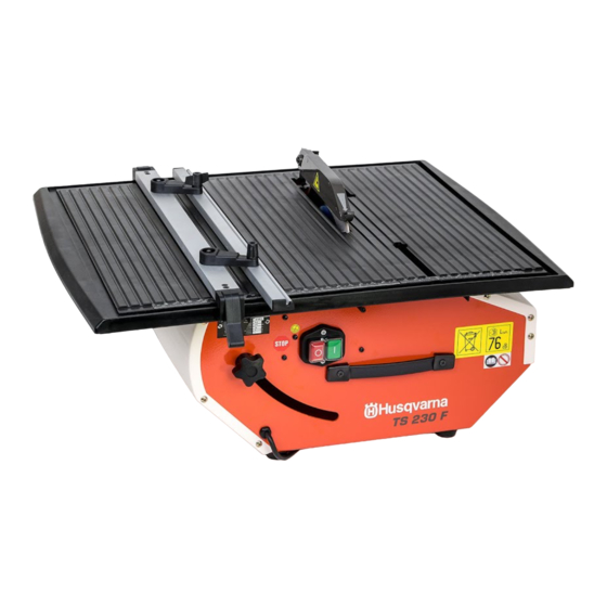 Husqvarna TS 230 F Manual De Instrucciones
