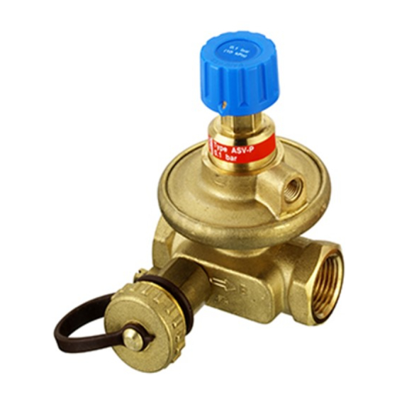 Danfoss ASV-P Manual Del Usuario
