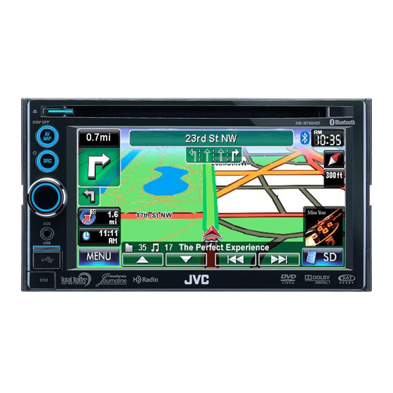 JVC KW-NT50HDT Manual De Installation/Conexion
