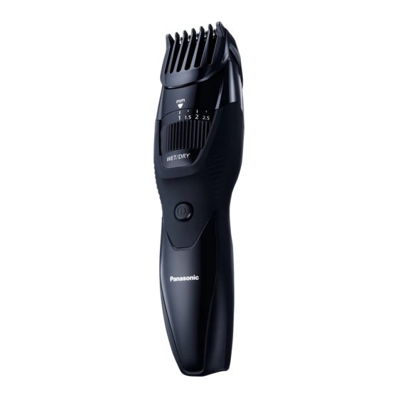 Panasonic ER-GB42 Instrucciones De Funcionamiento