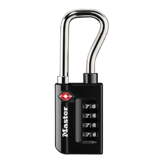 Master Lock 4696D Instrucciones