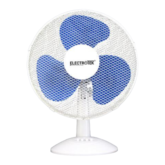 ELECTROTEK ET-F17TF Manual De Instrucciones