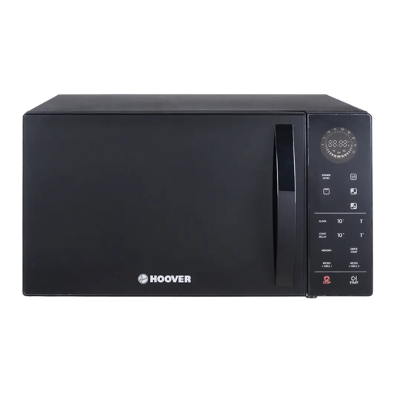 Hoover HMG25STB Manual Del Usuario