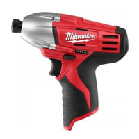 Milwaukee C12 ID Manual Original