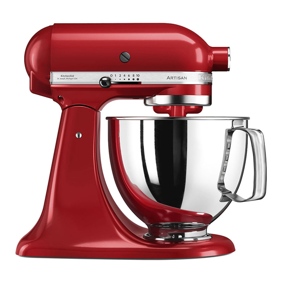 KitchenAid 5KSM125 Manual Del Usuario