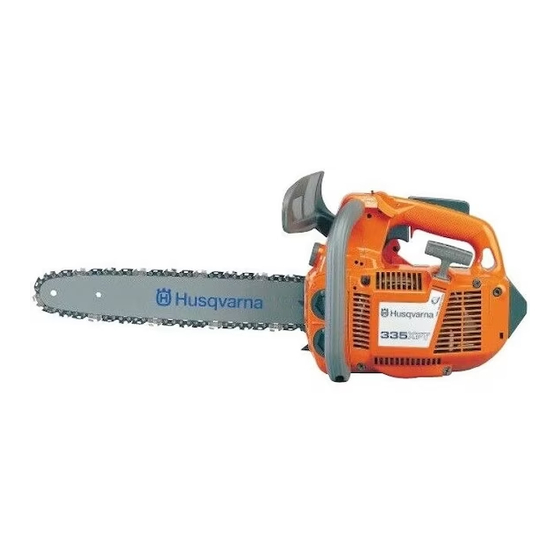 Husqvarna 335XPT Manual De Instrucciones