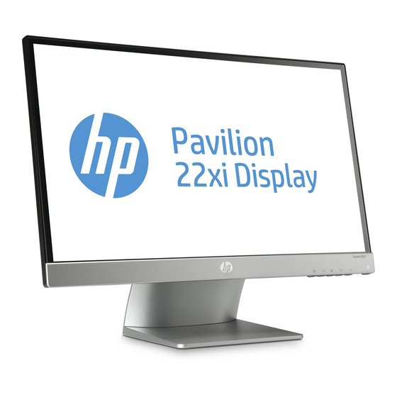 HP Pavilion 22xi Manuales