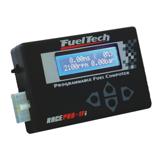 FuelTech RacePRO-1Fi Manual De Instalación Y Operación