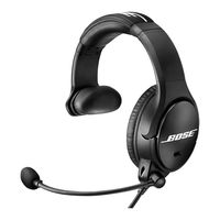 Bose SOUNDCOMM B40 HEADSET Manual De Instrucciones