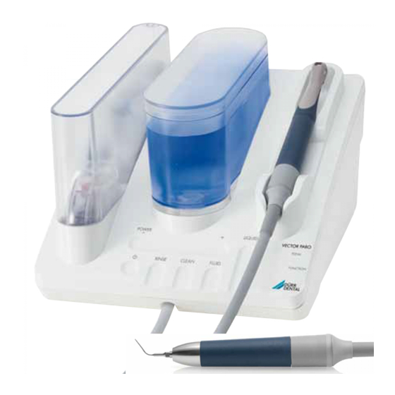 Durr Dental Vector Paro Instrucciones Para Montaje Y Uso