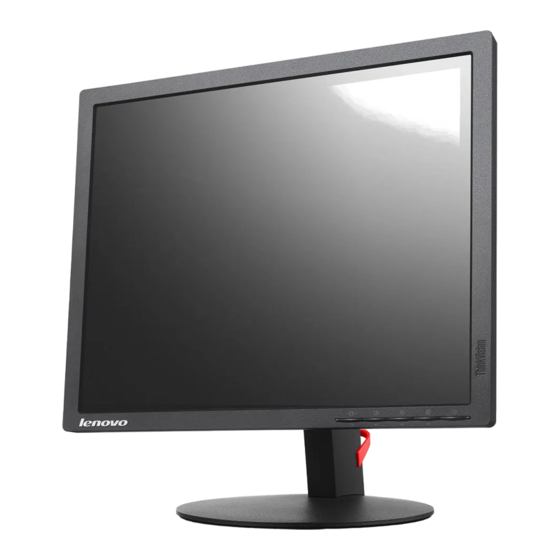 Lenovo ThinkVision T1714p Guia Del Usuario