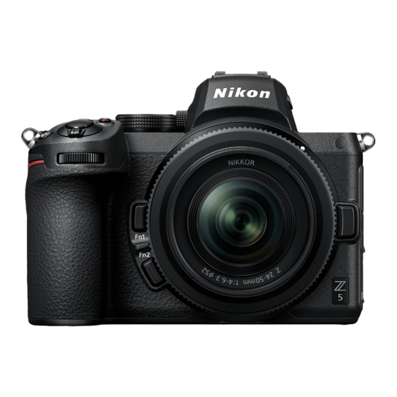 Nikon Z 5 Manual De Referencia