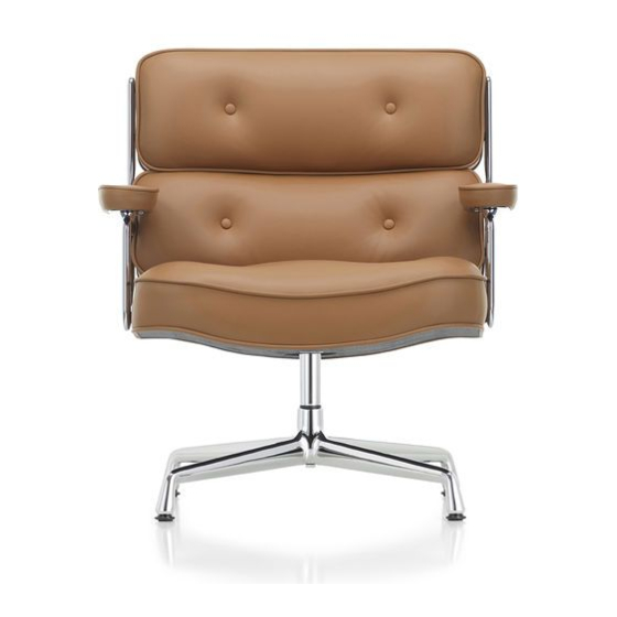 vitra. Lobby Chair ES 104 Instrucciones De Uso