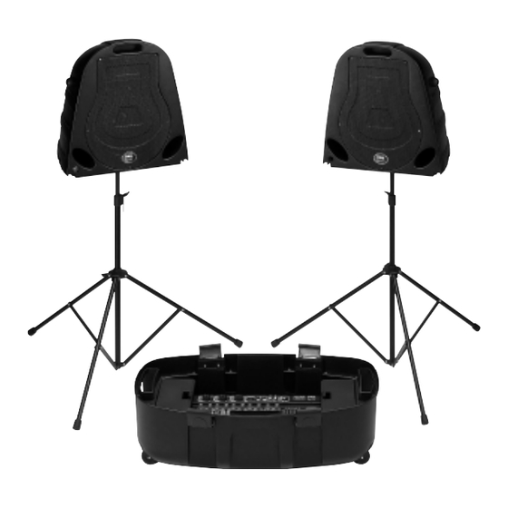 IMG STAGELINE PMX-150SET Manual De Instrucciones