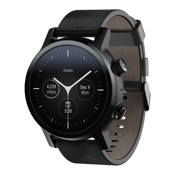 Motorola Moto 360 Manual Del Usuario