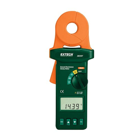 Extech Instruments 382357 Manual Del Usuario