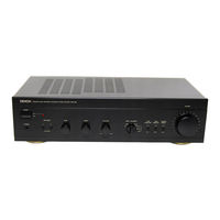 Denon PMA-380 Instrucciones De Operación