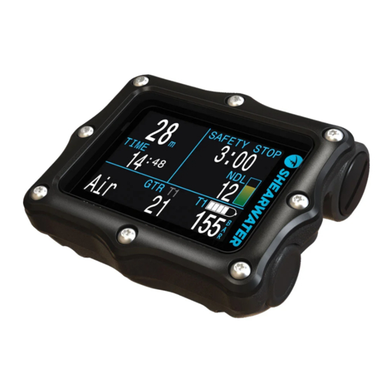 Shearwater Perdix AI Manual De Funcionamiento