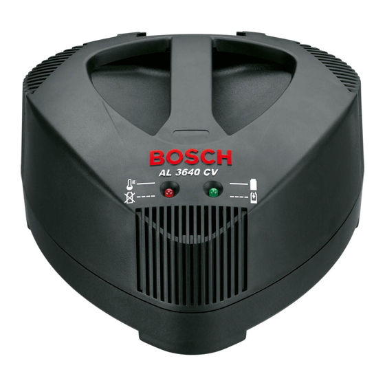 Bosch AL 3640 CV Professional Manual Original