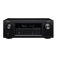 Denon AVR-X2400H Manual Del Usuario