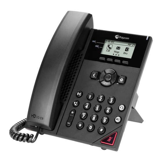Polycom VVX 150 Manual De Instrucciones