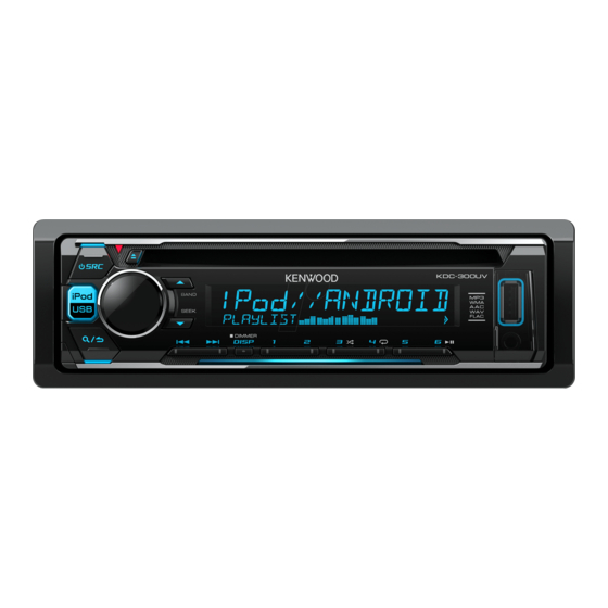 Kenwood KDC-300UV Manual De Instrucciones