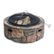 SunJoe SJFP35-STN-LSN - Manual del pozo de fuego de piedra fundida de 35 pulgadas