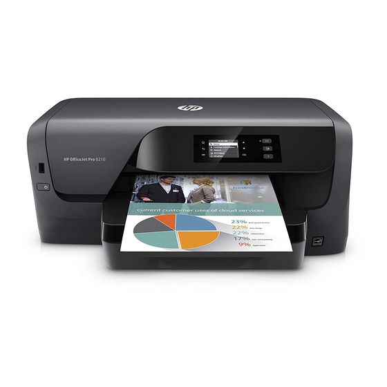 HP OfficeJet Pro 8210 Serie Instrucciones Para El Uso