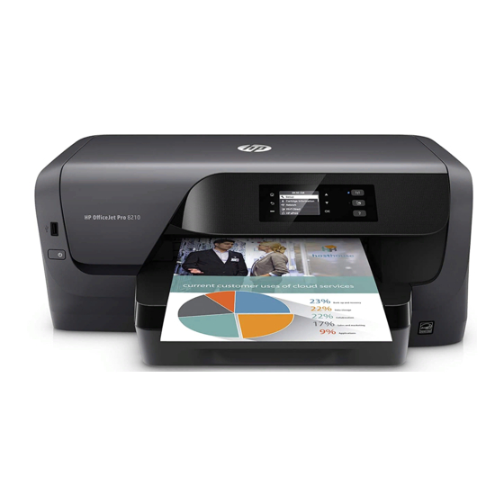 HP OfficeJet Pro 8210 Serie Guía De Inicio