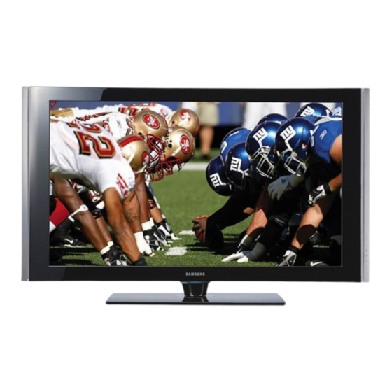 Samsung LN-T4081F Instrucciones Del Propietario