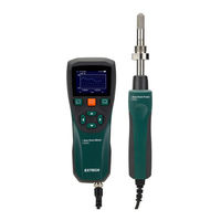Extech RH600 Inicio Rápido
