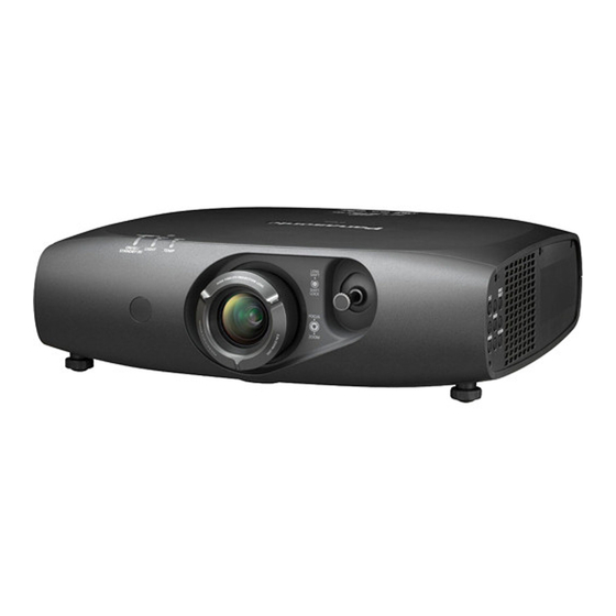 Panasonic PT-RZ470UK Manual De Operación