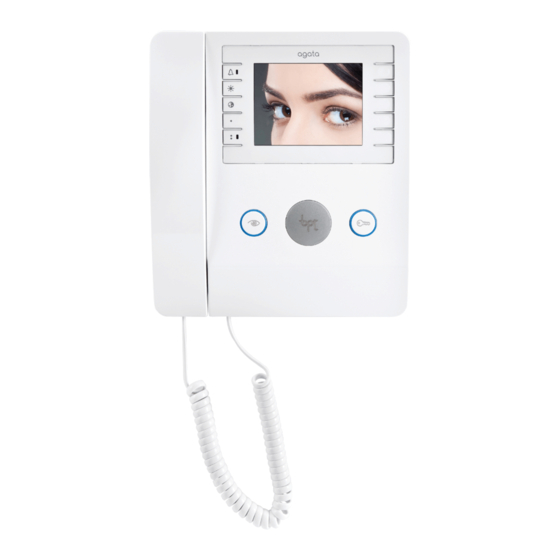 Bpt Agata V 200 Manual Para El Instalador
