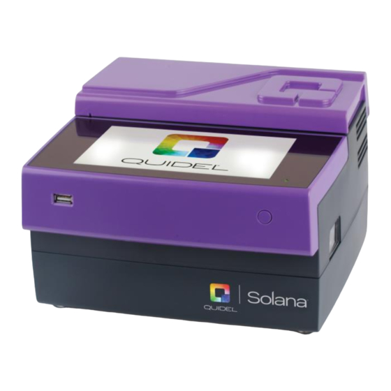 Quidel Solana Manual De Usuario