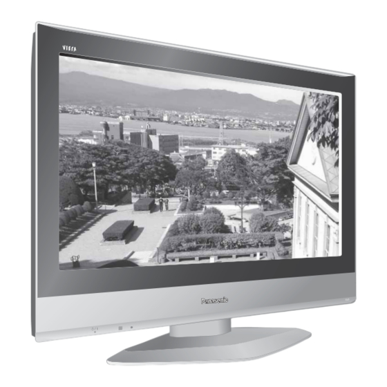 Panasonic VIERA TX-26LED65F Manual De Instrucciones