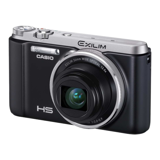 Casio EX-ZR1000 Guia Del Usuario